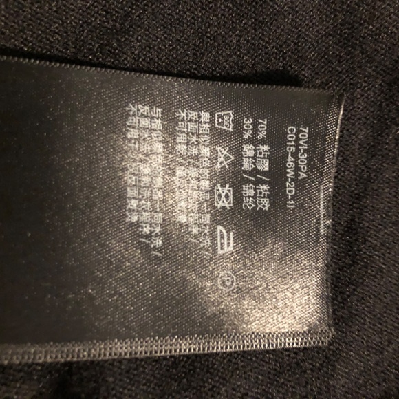 Black front-tie knit cardigan - Picture 4 of 5